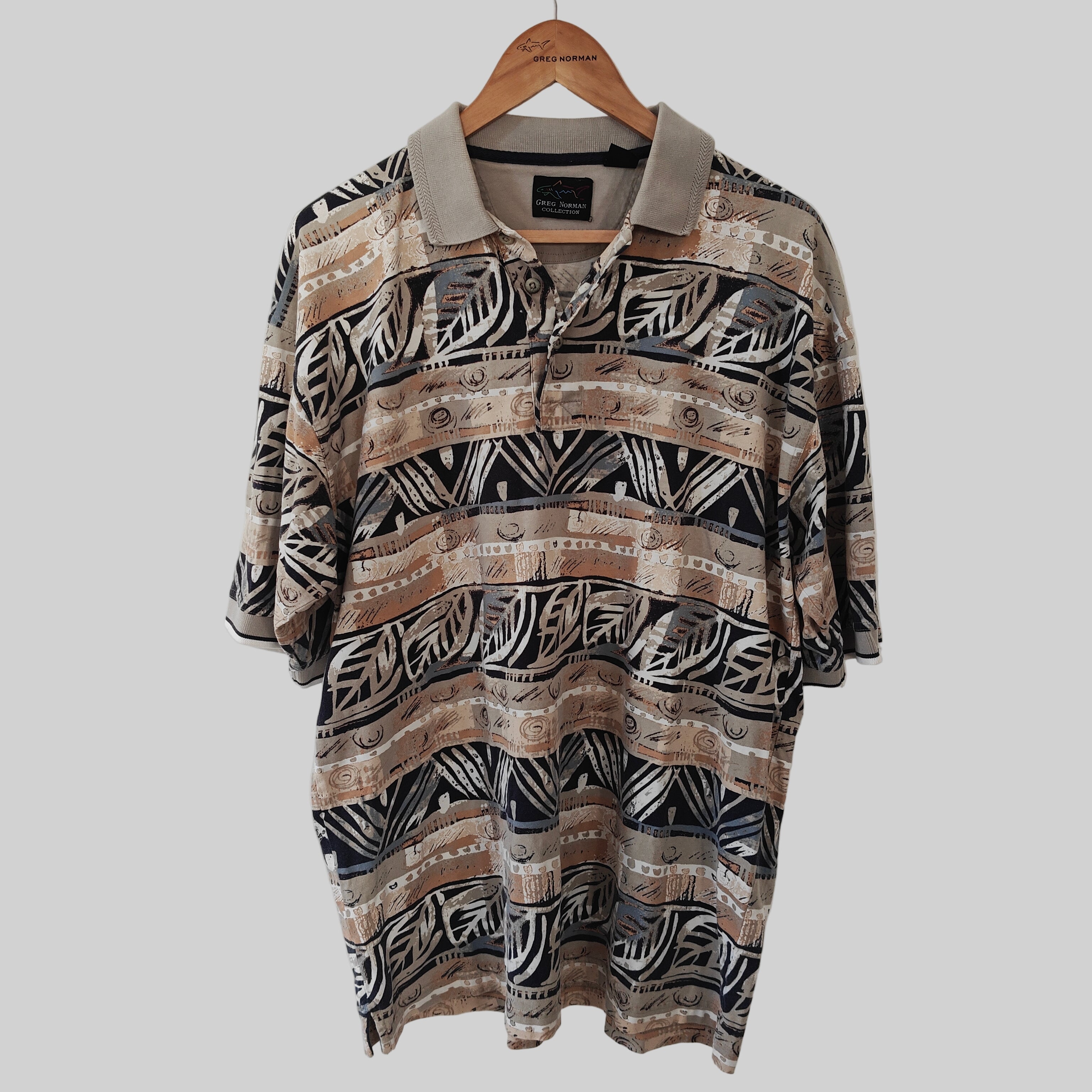 Greg Norman 90s Golf Polo Shirt
