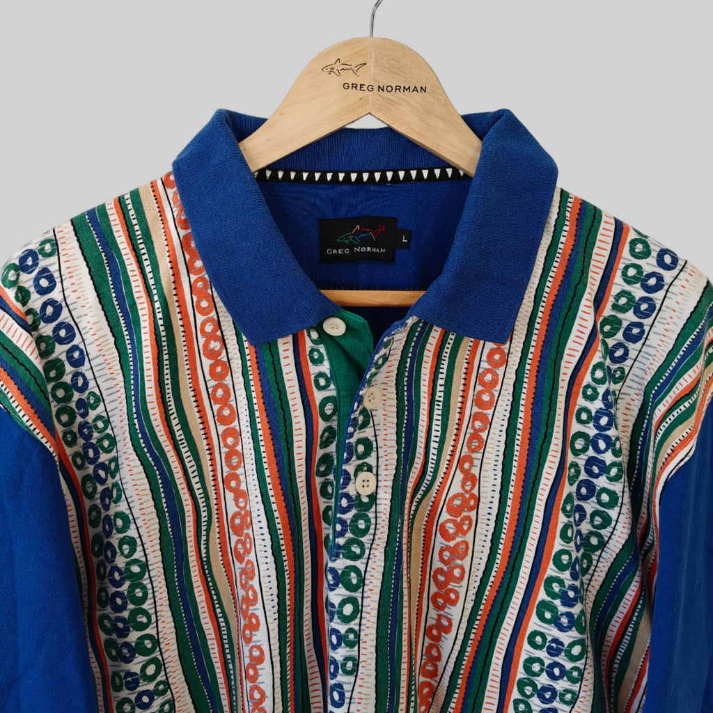 Greg Norman 90s Golf Polo Shirt