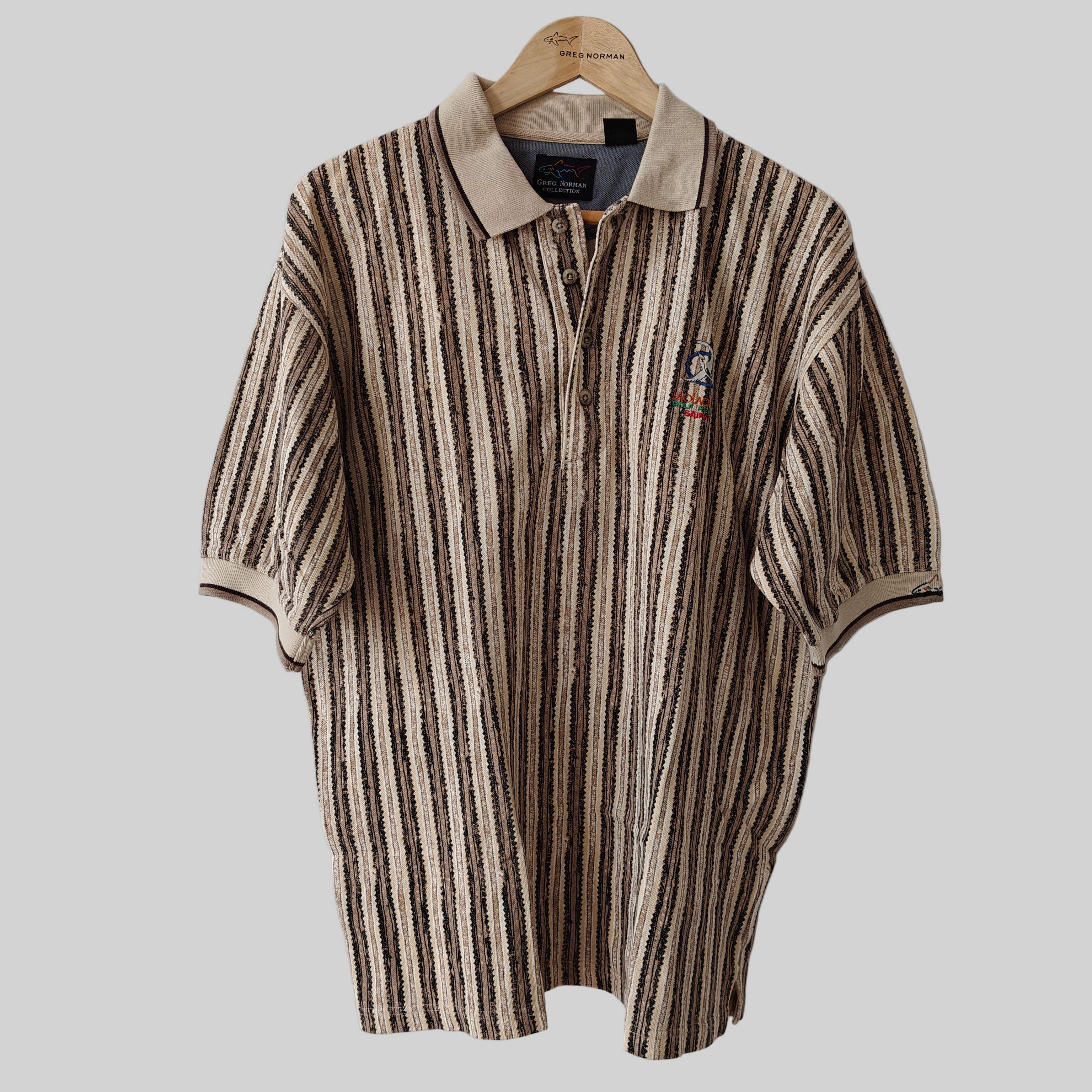 Greg Norman 90s Golf Polo Shirt