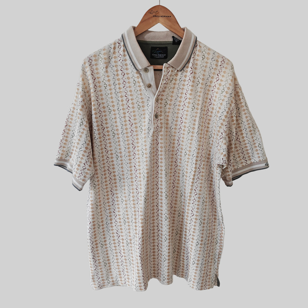 Greg Norman 90s Golf Polo Shirt