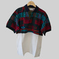 Greg Norman 90's Print Golf Polo Shirt - Small