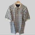 Greg Norman 90's Print Golf Polo Shirt - Medium