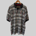 Greg Norman 90's Print Golf Polo Shirt - X-Large