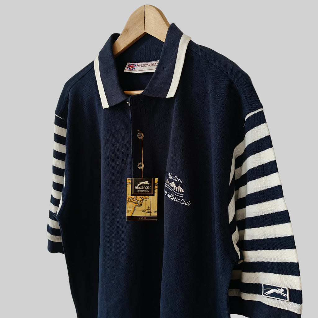 Slazenger 90s Golf Polo Shirt - Large