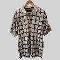 Greg Norman 90's Print Golf Polo Shirt - Large