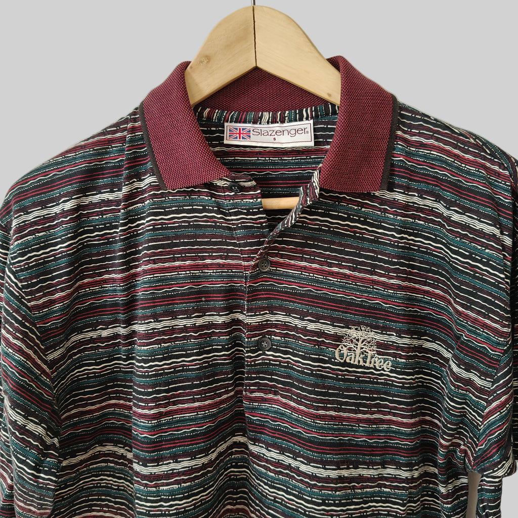 Slazenger 90s Golf Polo Shirt - Small