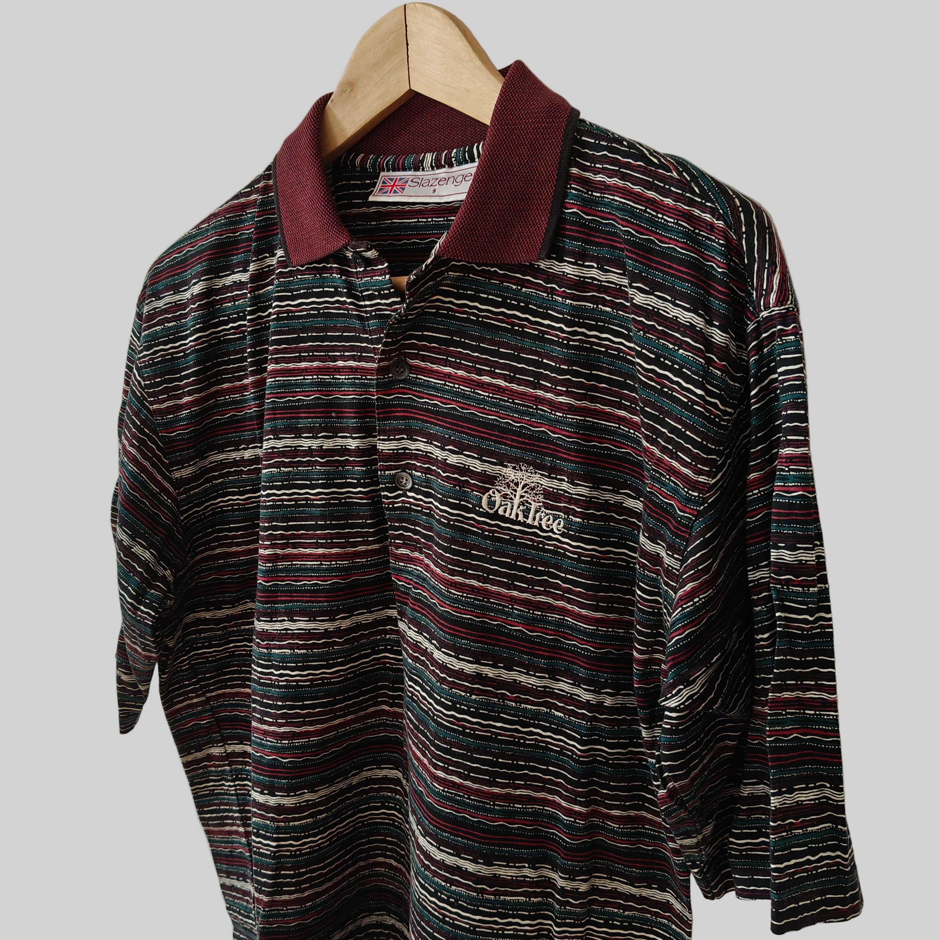 Slazenger 90s Golf Polo Shirt - Small