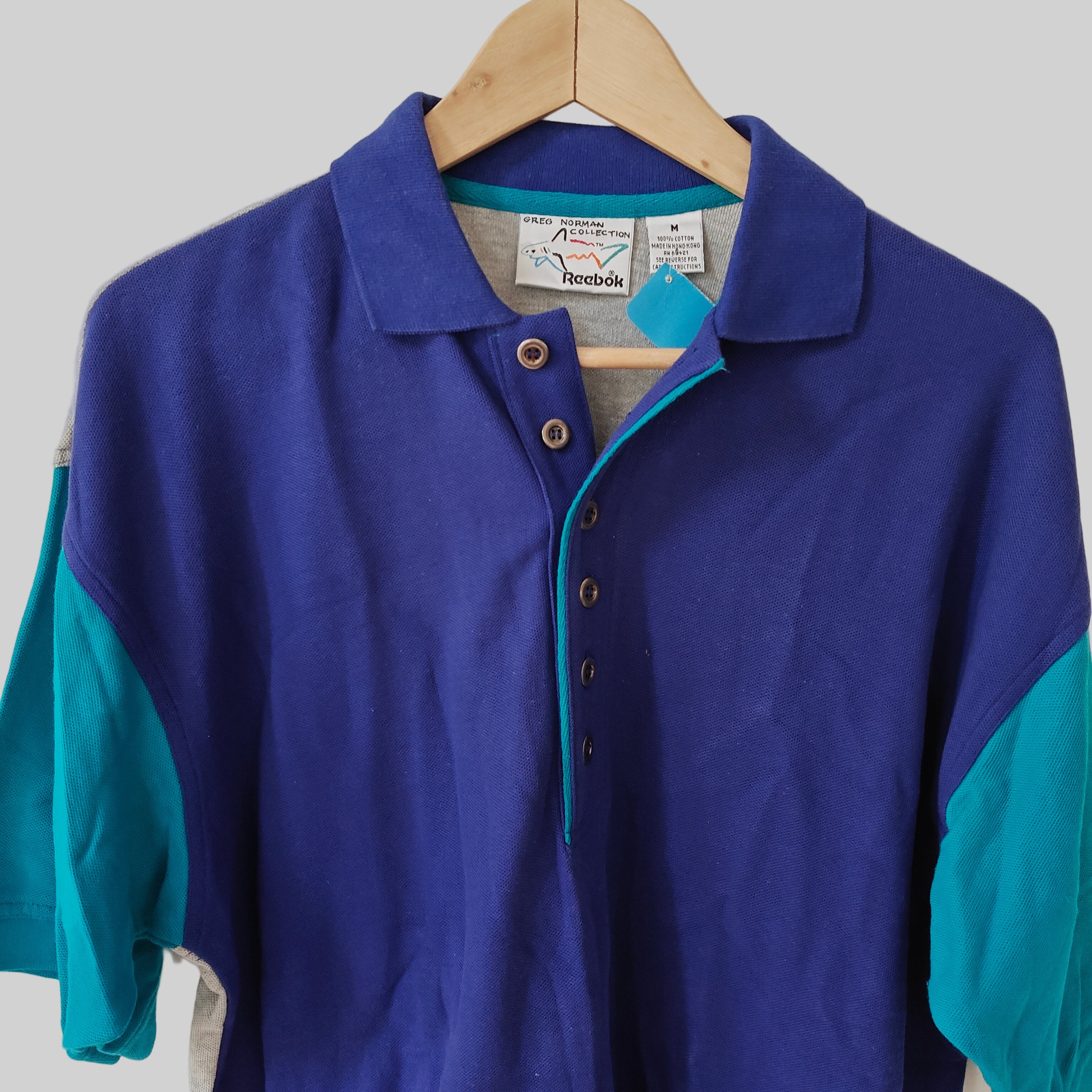 Greg Norman 90's Golf Polo Shirt - Medium – YesterGear Golf