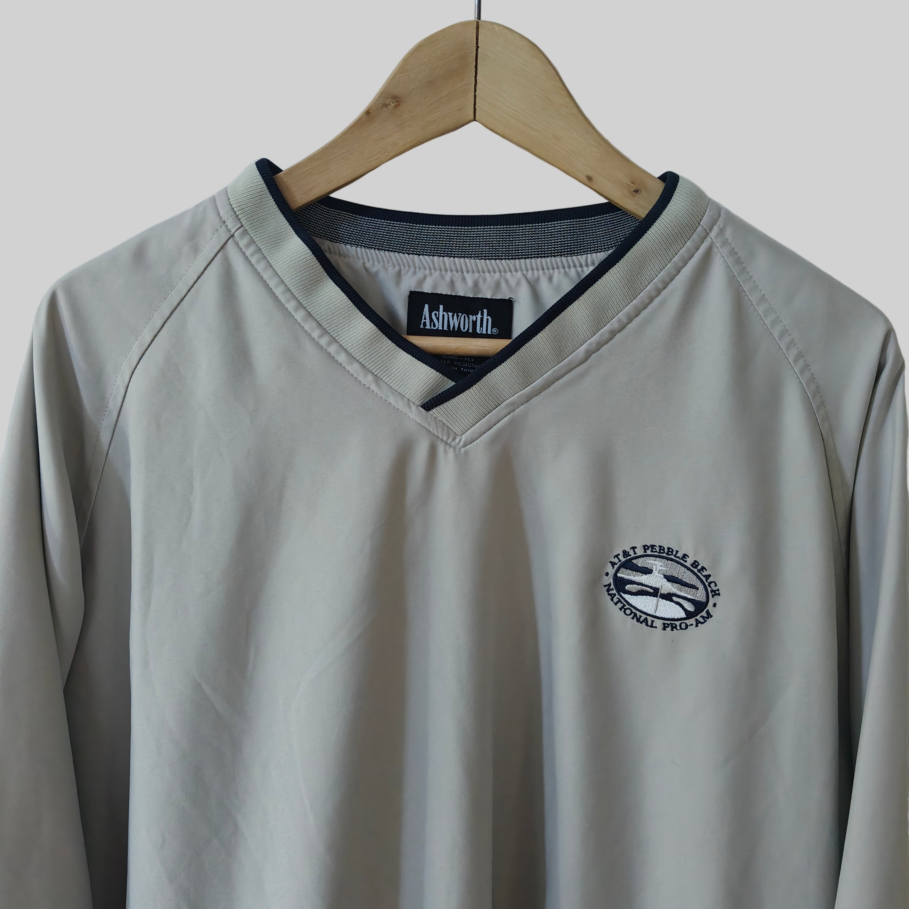 Ashworth 90s Golf Windbreaker Jacket - Large