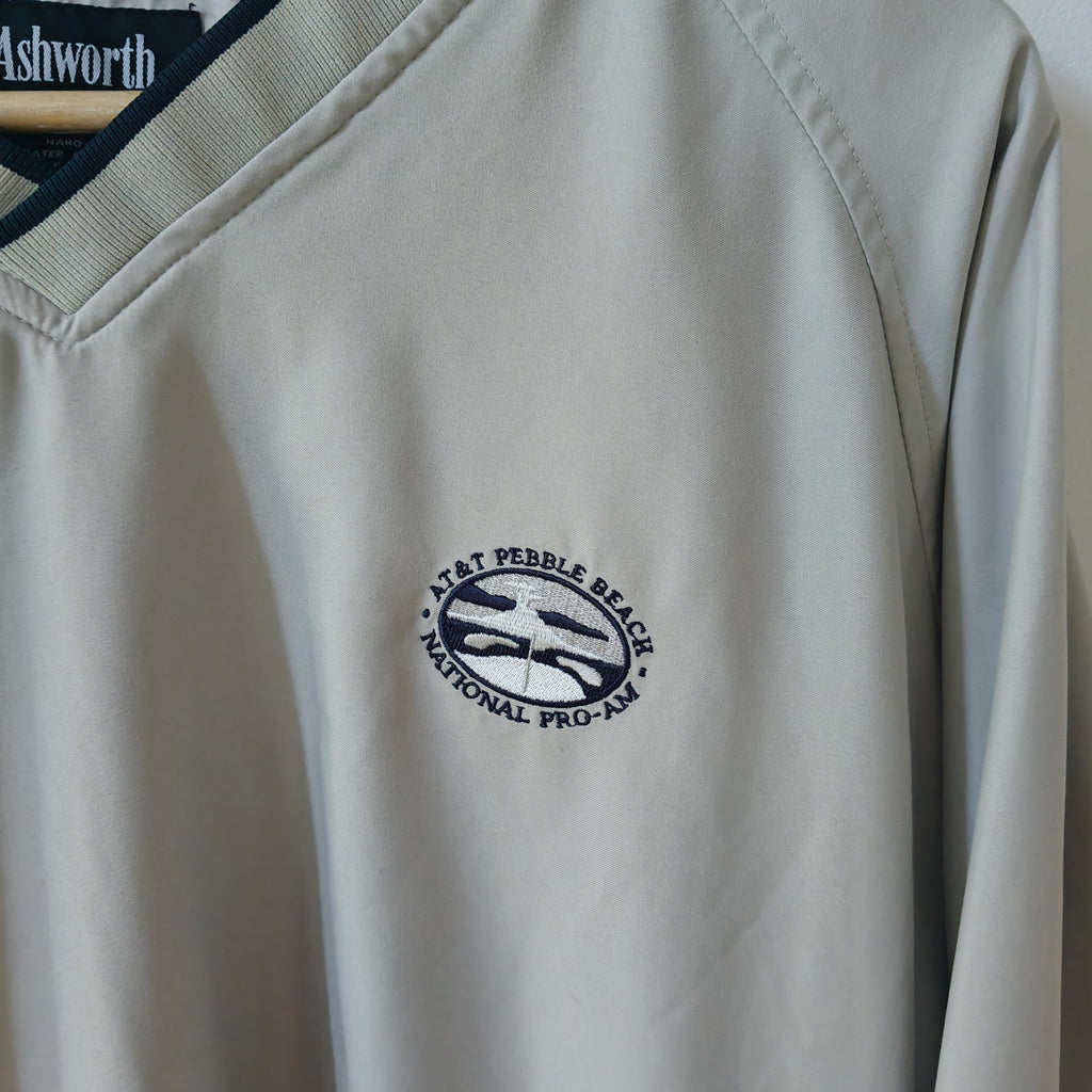 Ashworth 90s Golf Windbreaker Jacket - Large