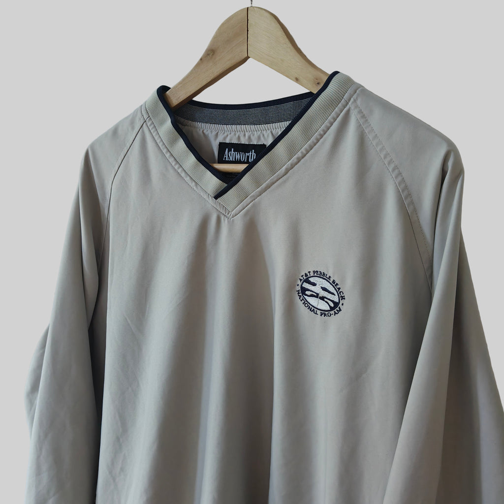 Ashworth 90s Golf Windbreaker Jacket - Large