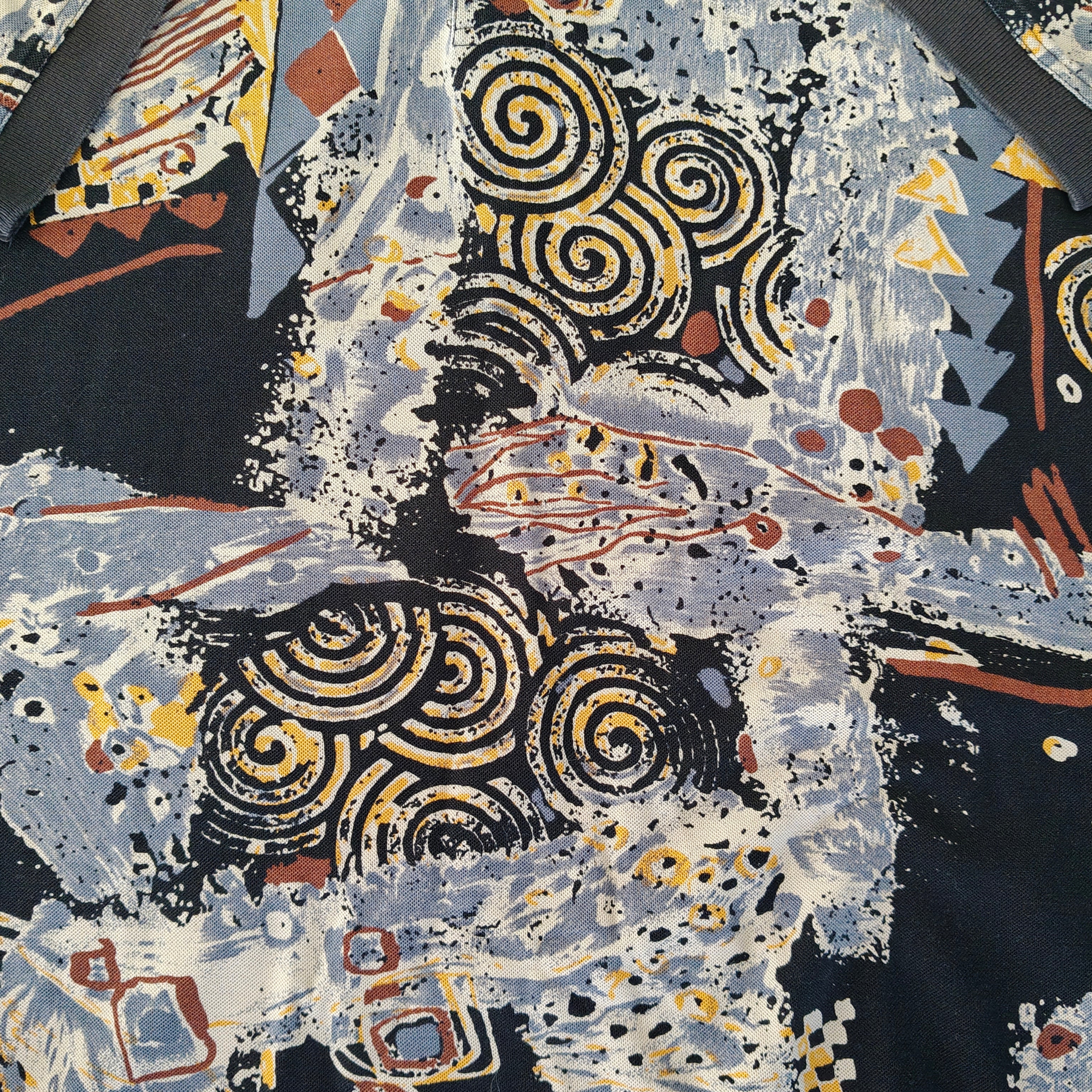 Slazenger 90s Print Golf Polo - Medium