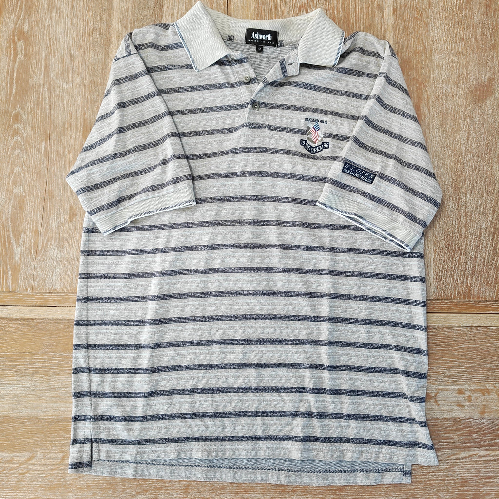 Ashworth 90's Print Golf Polo - Medium