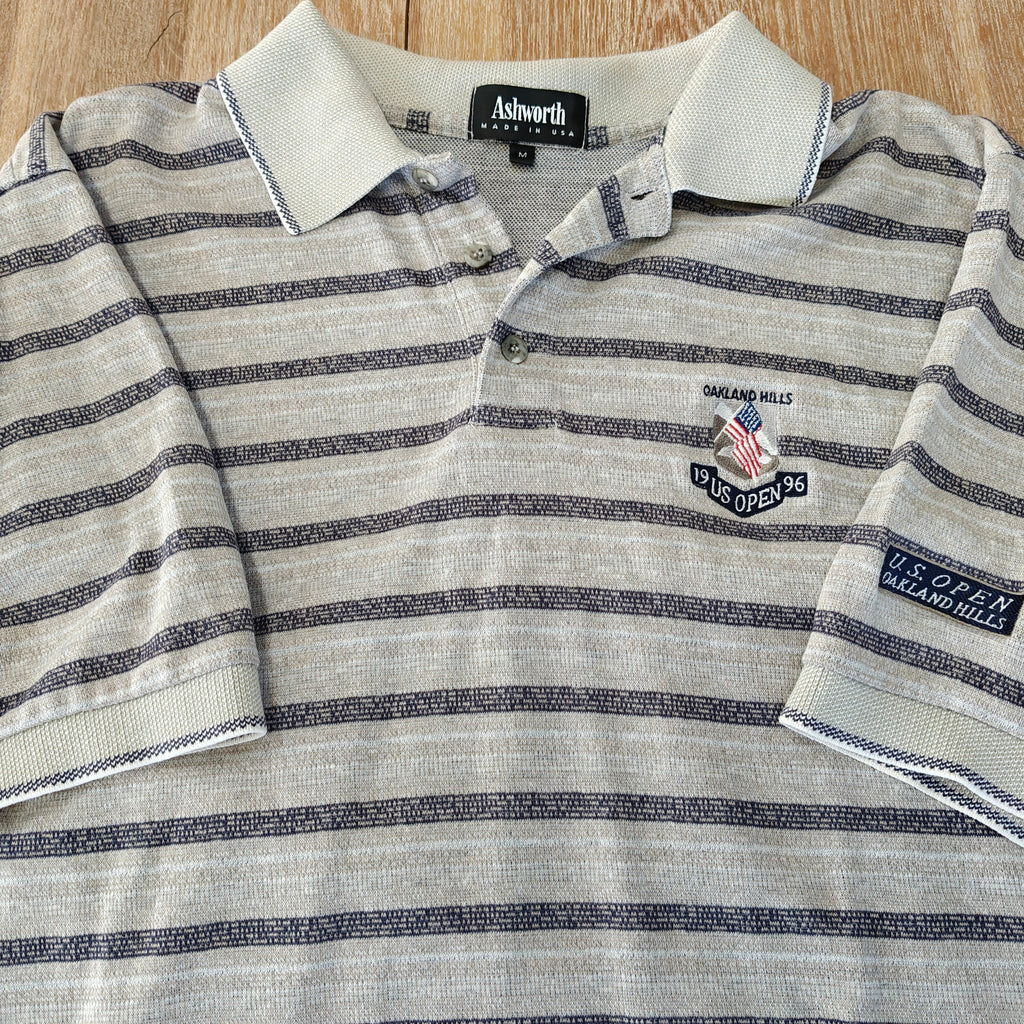 Ashworth 90's Print Golf Polo - Medium