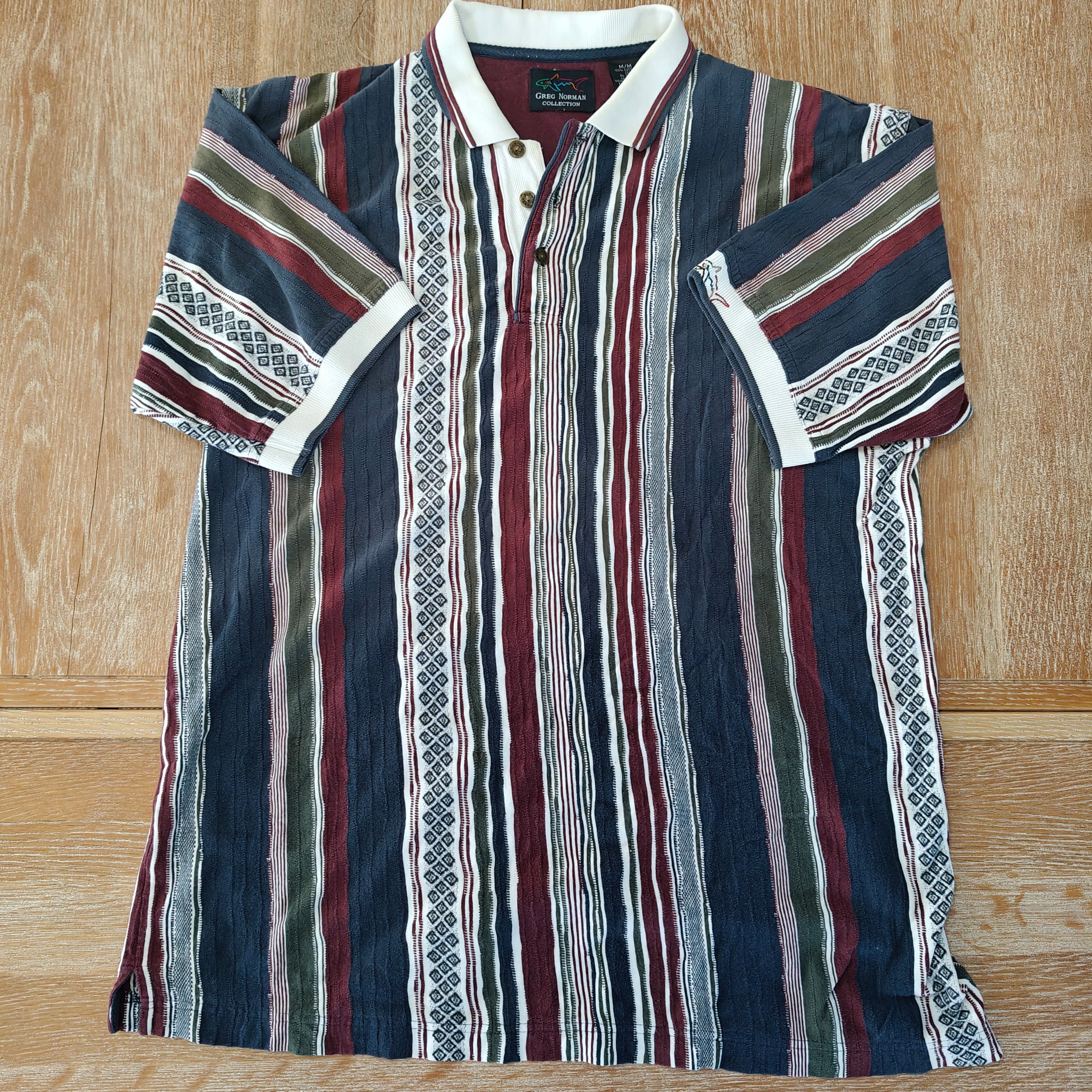 Greg Norman 90's Golf Polo - Medium