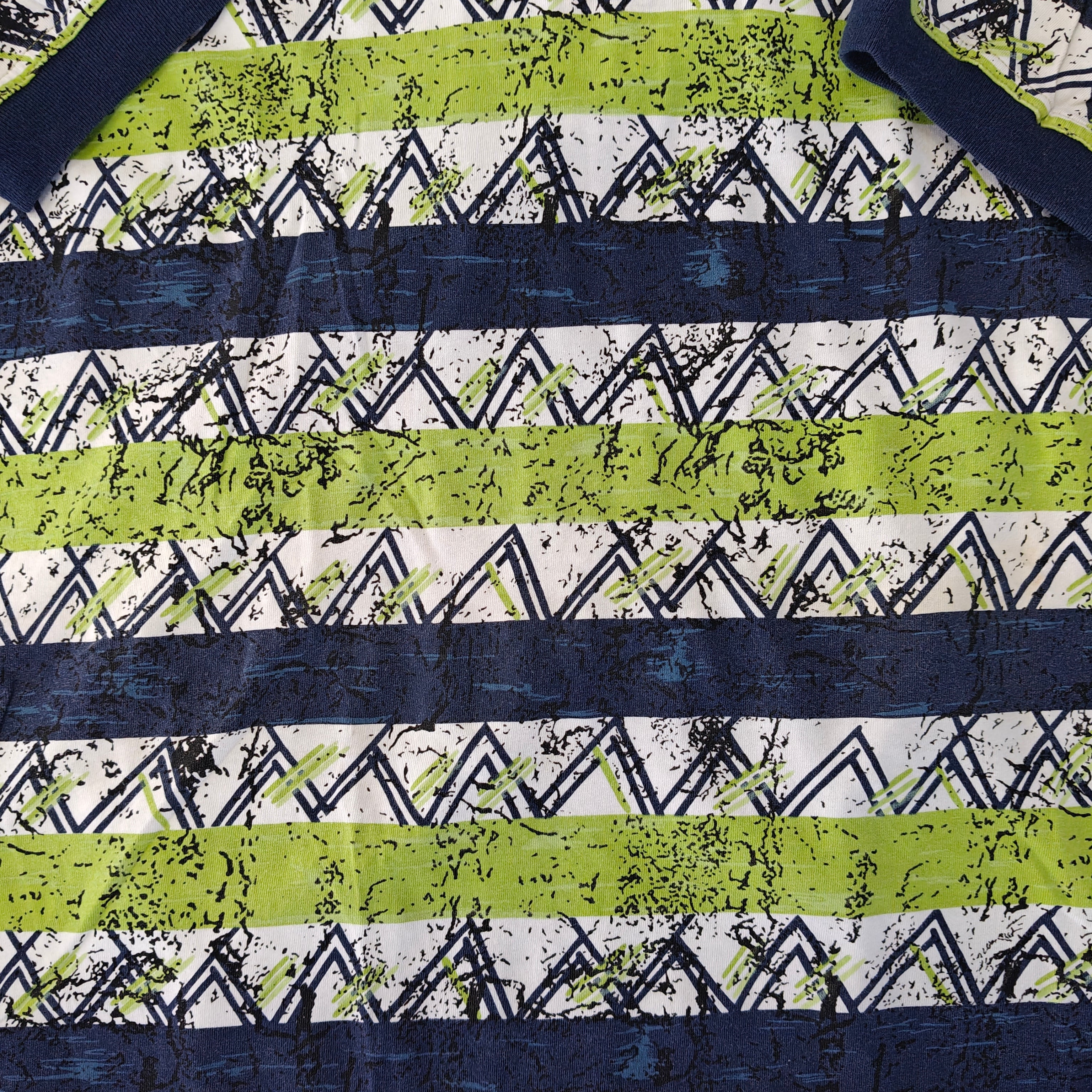 Greg Norman 90's Print Golf Polo - Medium