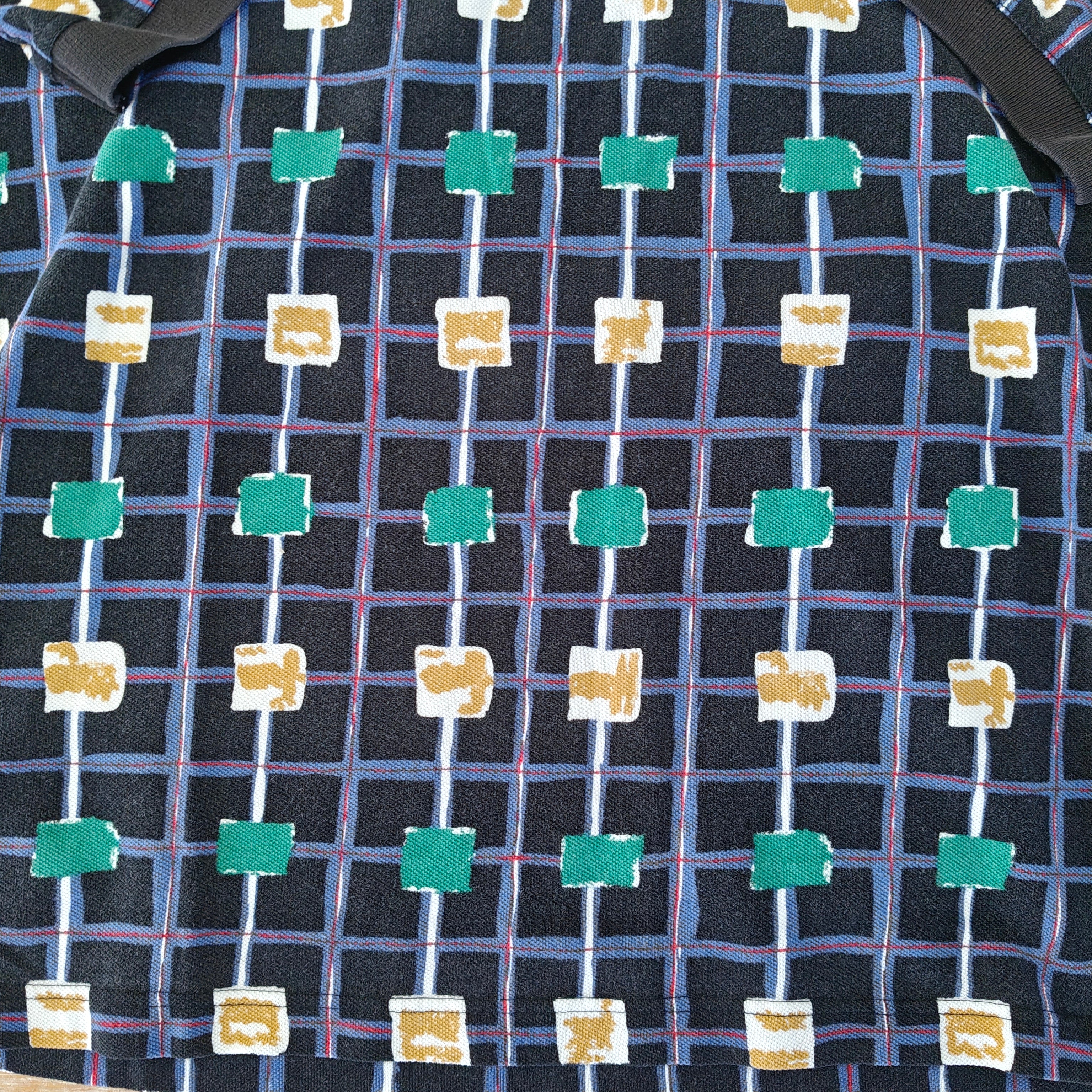 Greg Norman 90's Print Golf Polo - Medium