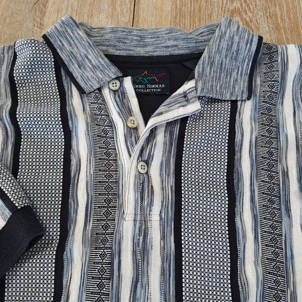 Greg Norman 90's Golf Polo - Large