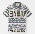 Monic 'Tribe Aside' Print Golf Shirt
