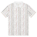 Monic Golf Abstract Print Polo Shirt